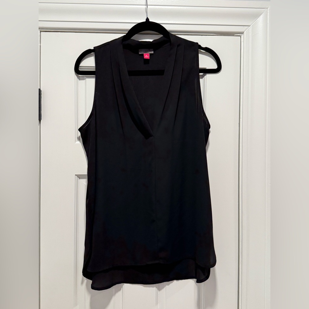 Vince Camuto Black Sleeveless Top - Medium - NWOT